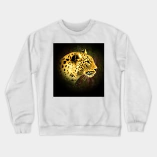 Leopard portrait Crewneck Sweatshirt